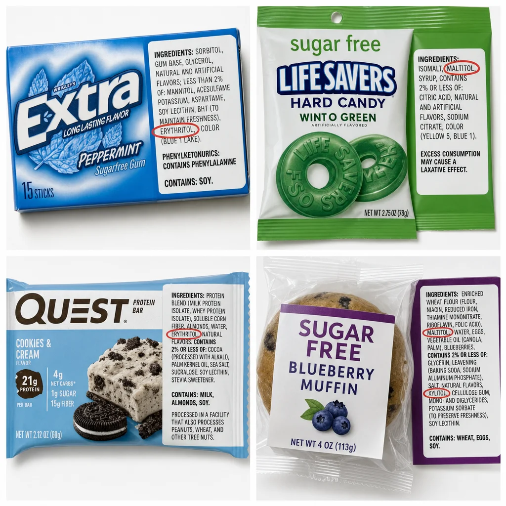 Sugar Alcohols: A Different Category With Its Own Rules
