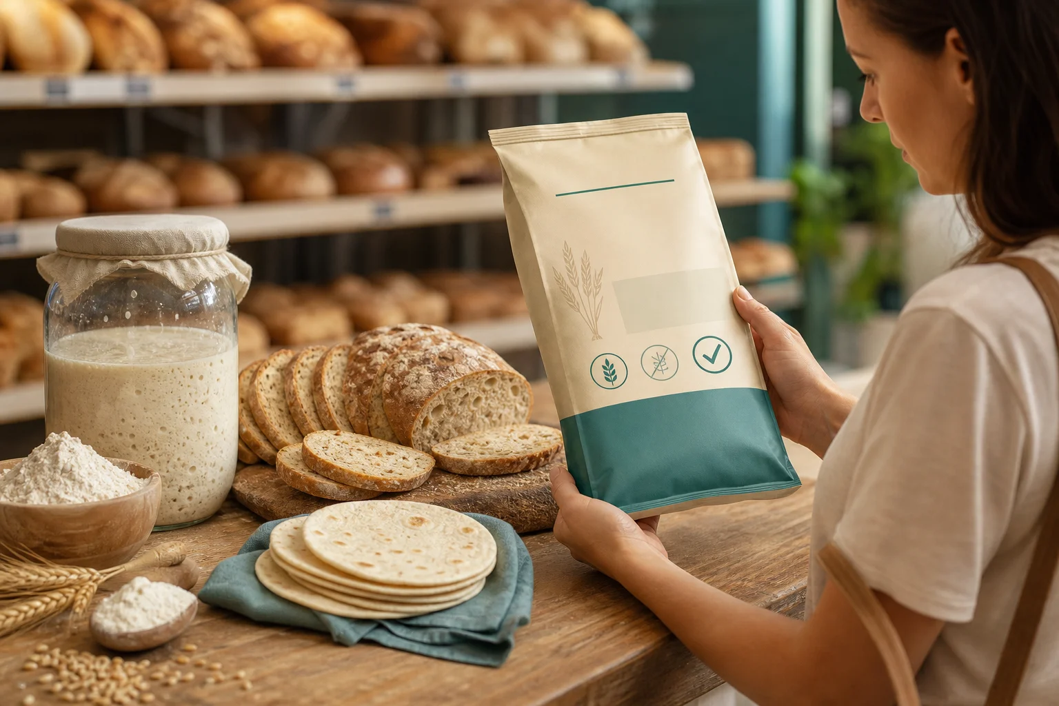 Cultured Wheat Flour: Preservative, Gluten Source, or Both?