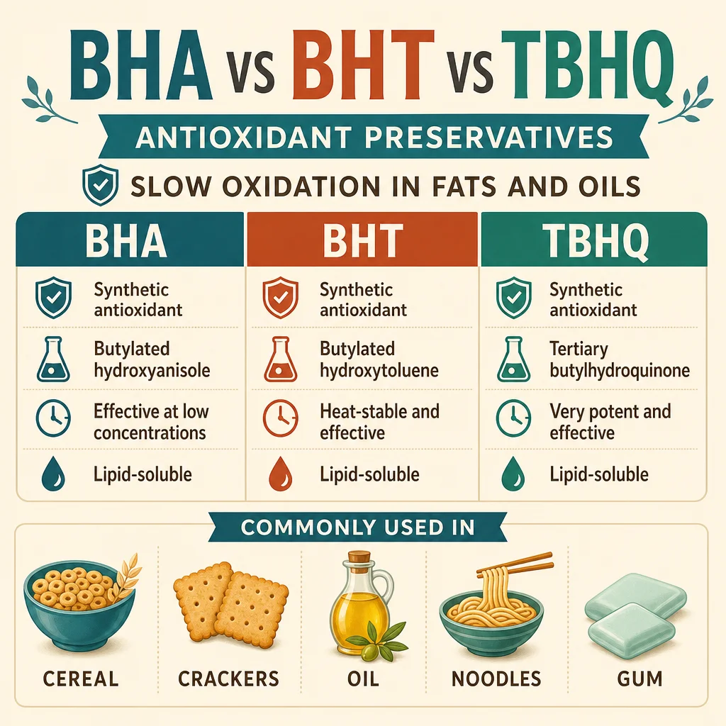 What These Preservatives Do