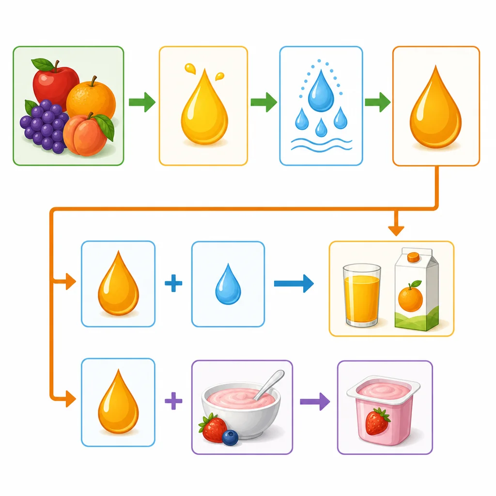 What Fruit Juice Concentrate Actually Is