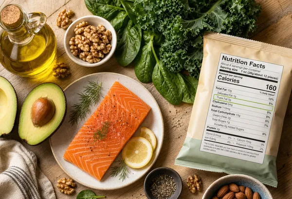Heart Health Dietary Guide: Trans Fats, Saturated Fat Labels, and the Omega-3 Claims Problem