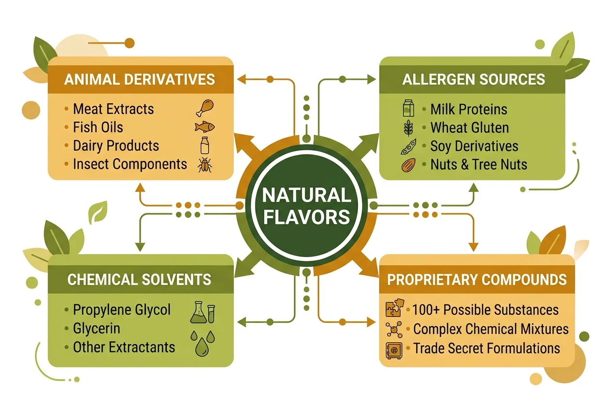 1. "Natural Flavors": A Legal Black Box
