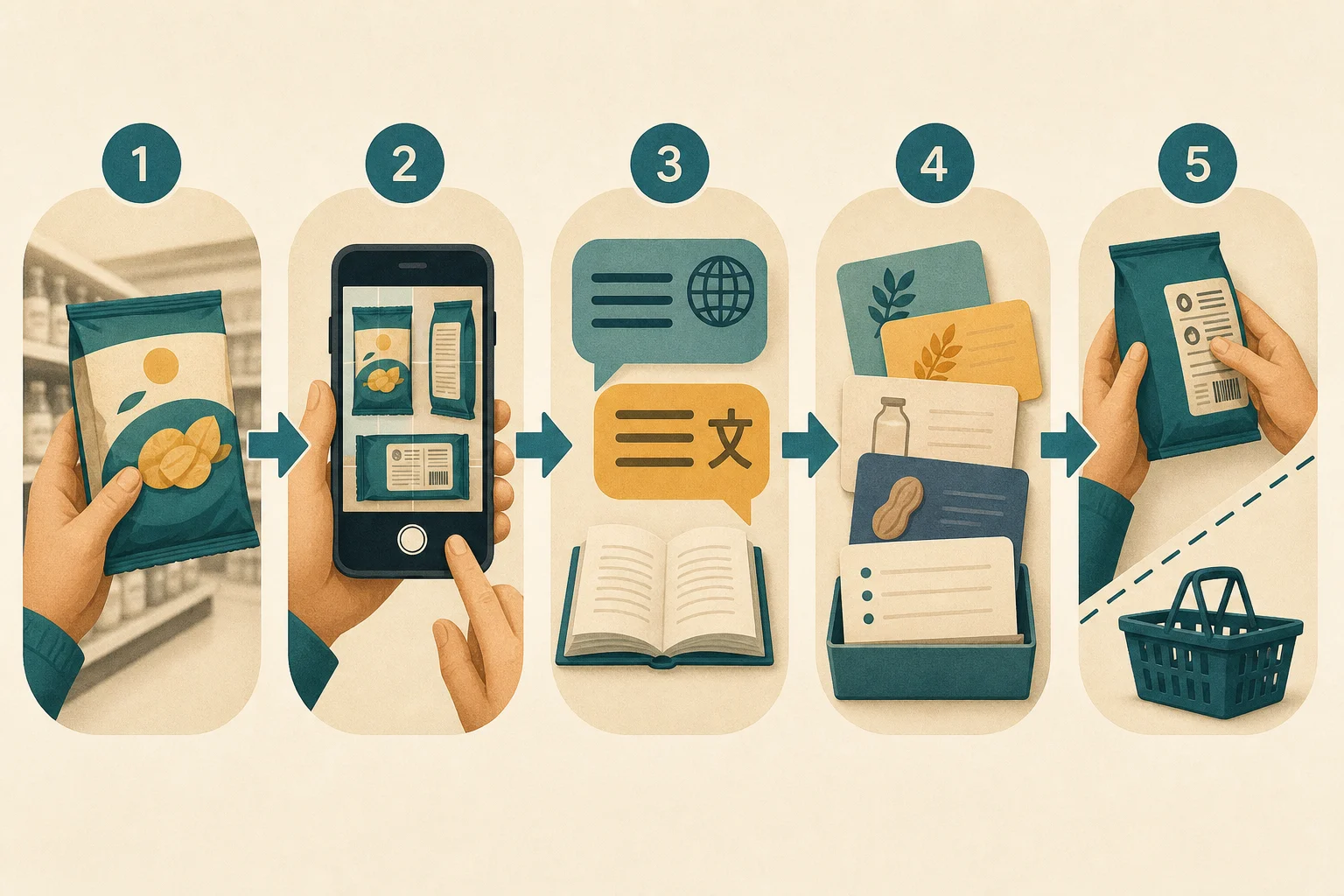 The Five-Step Aisle Workflow