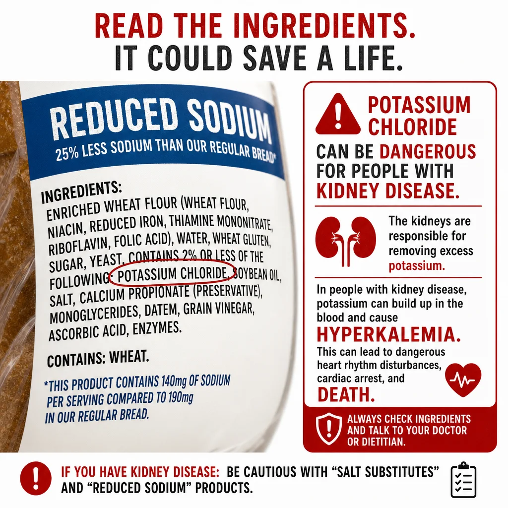 Potassium Chloride: The Hidden Danger in "Healthy" Salt Substitutes