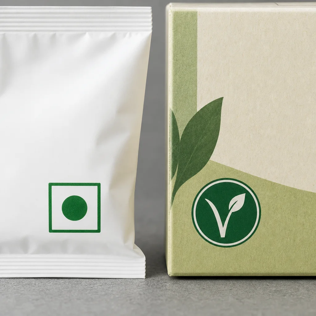 Certification Marks: FSSAI's Green Dot, Europe's V-Label, and the US Gap
