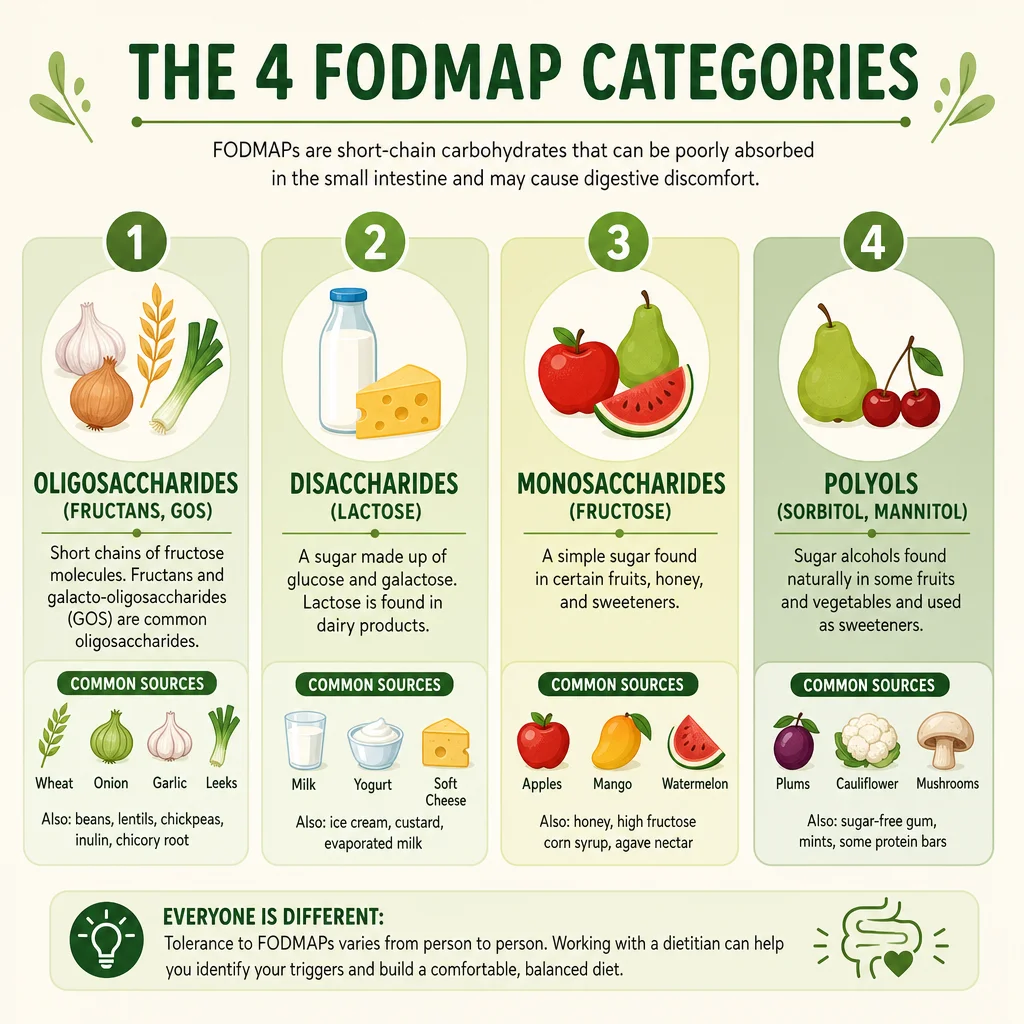 The Chemistry of FODMAPs