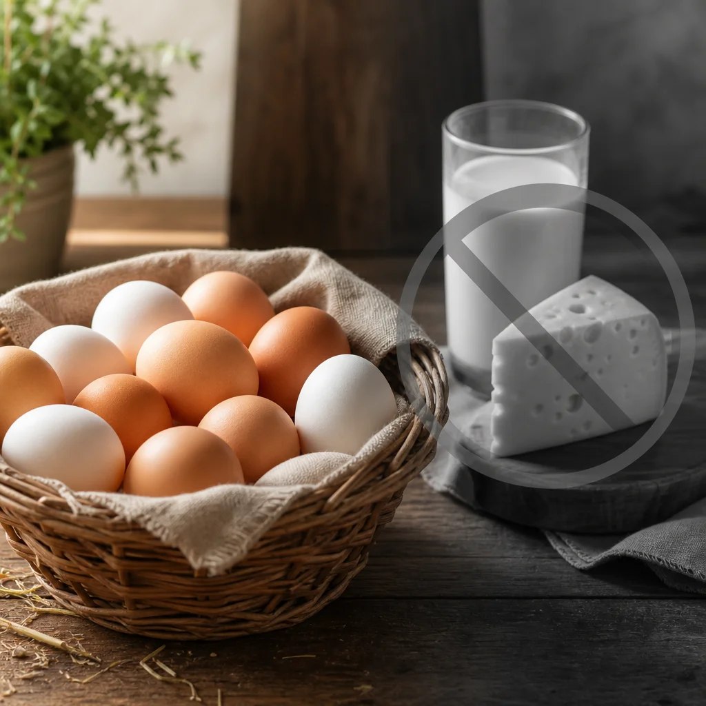 Eggs Are Fine, Dairy Is the Line