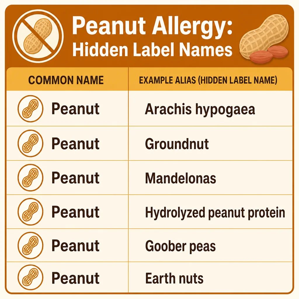 The Complete List of Hidden Peanut Names