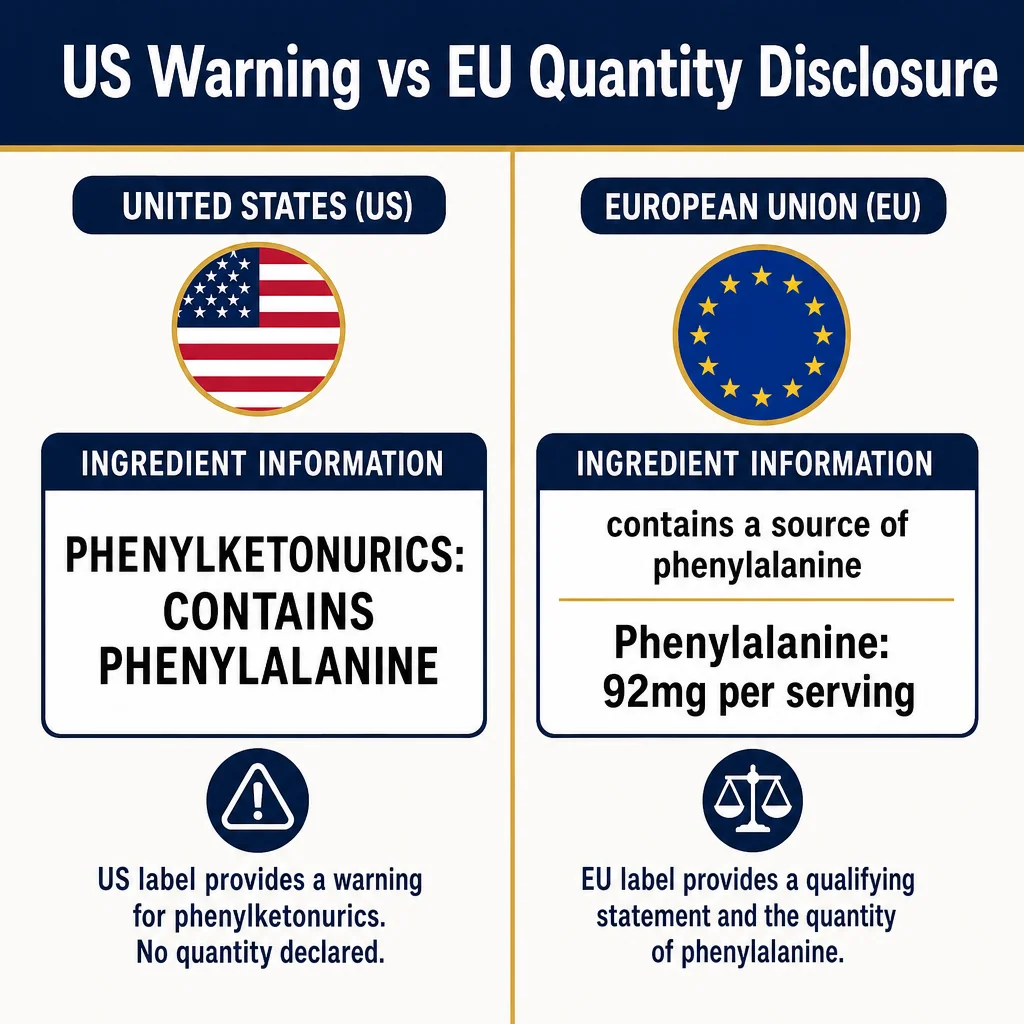 The FDA Aspartame Warning: What the Regulation Actually Requires