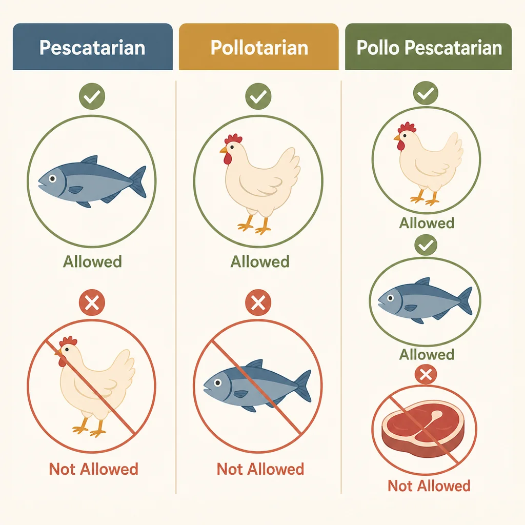 What the Pollo Pescatarian Diet Actually Requires