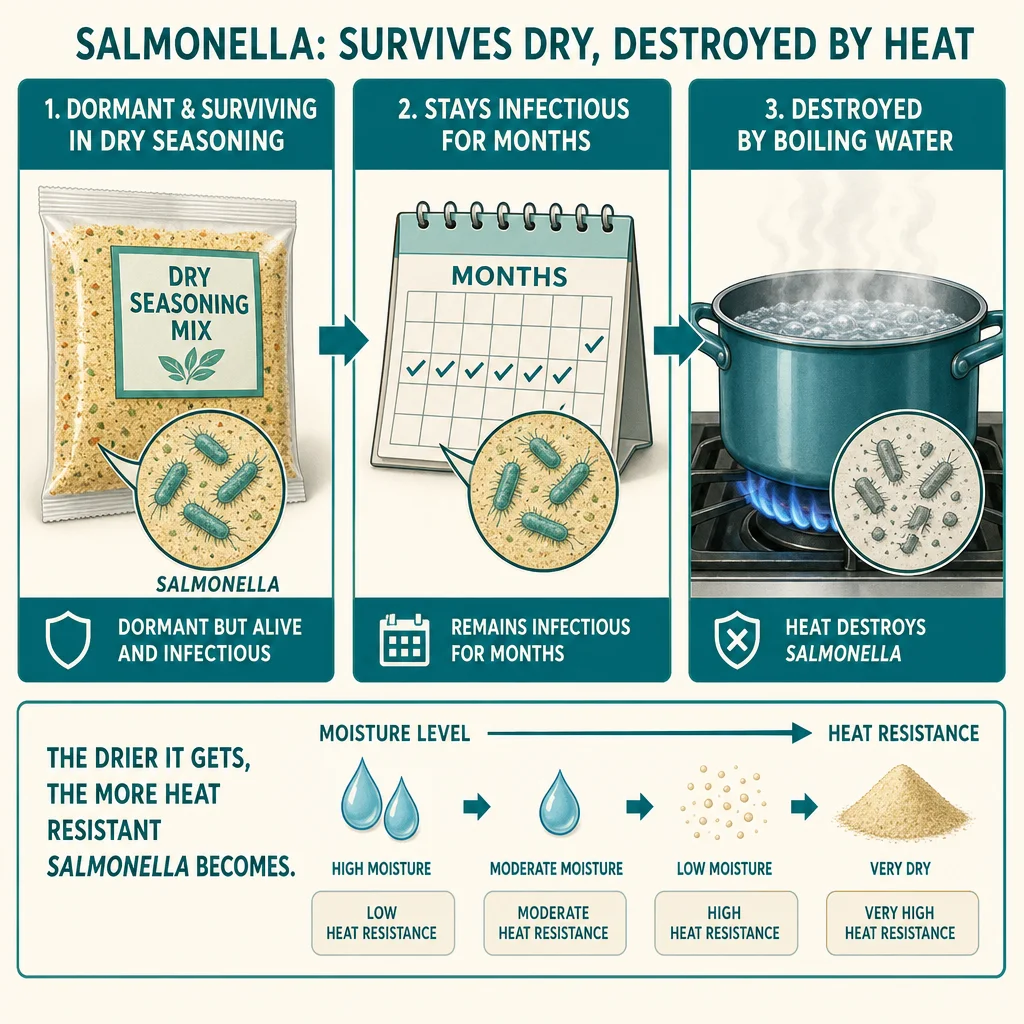Why a Dry Seasoning Sachet Can Make You Sick