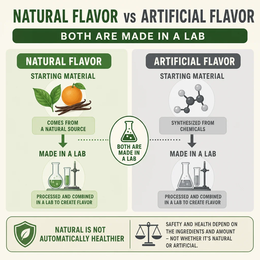 "Natural" Describes the Origin, Not the Health