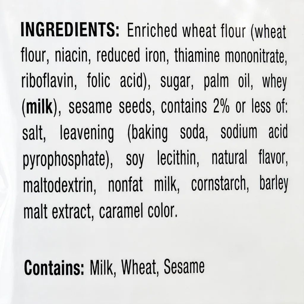 Allergen Labels: Three Changes Most Shoppers Missed